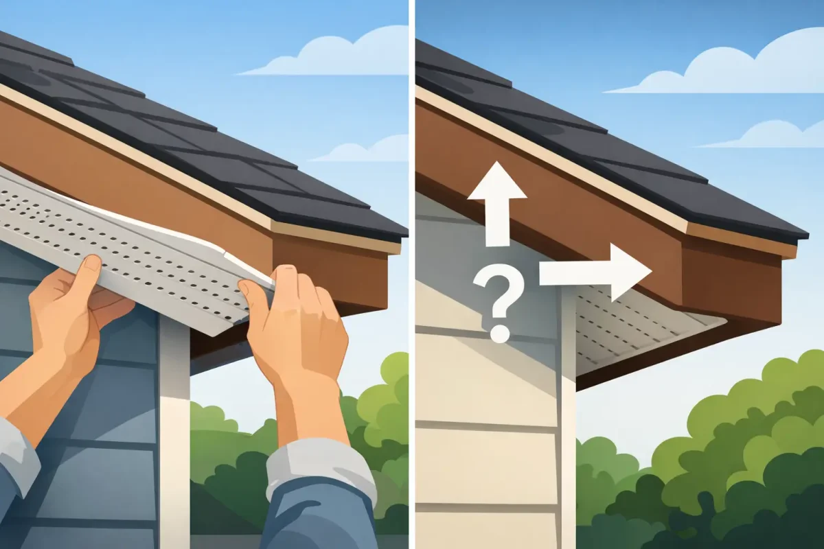 Can You Replace Soffit Without Removing Fascia?