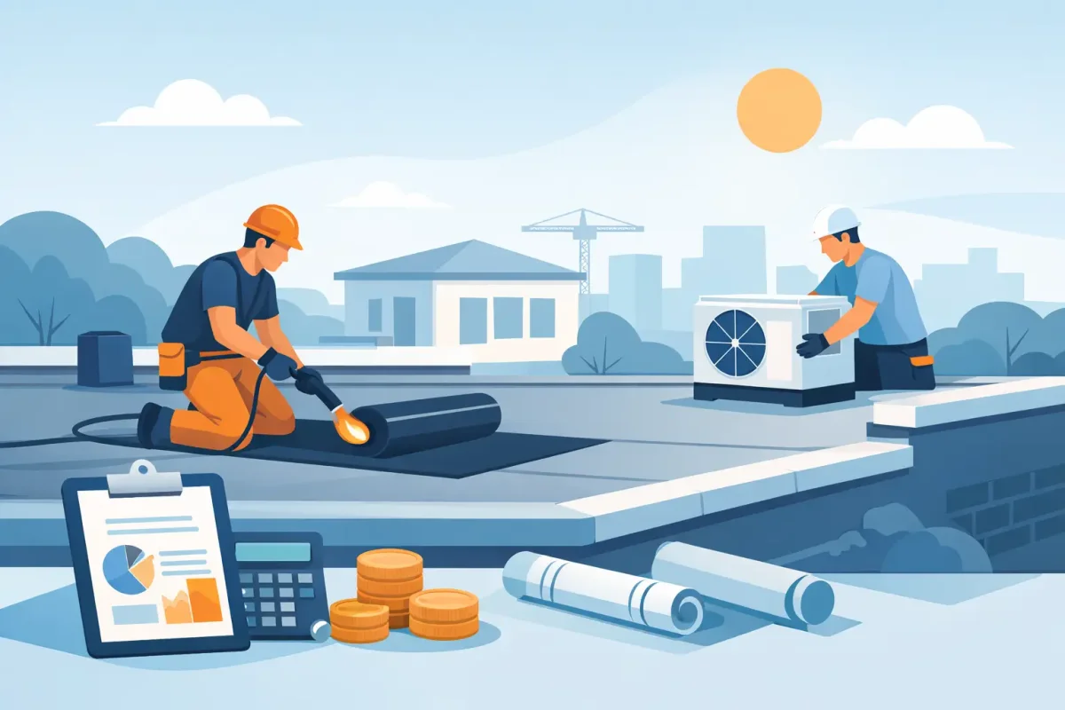 Flat Roof Repair and Installation Costs
