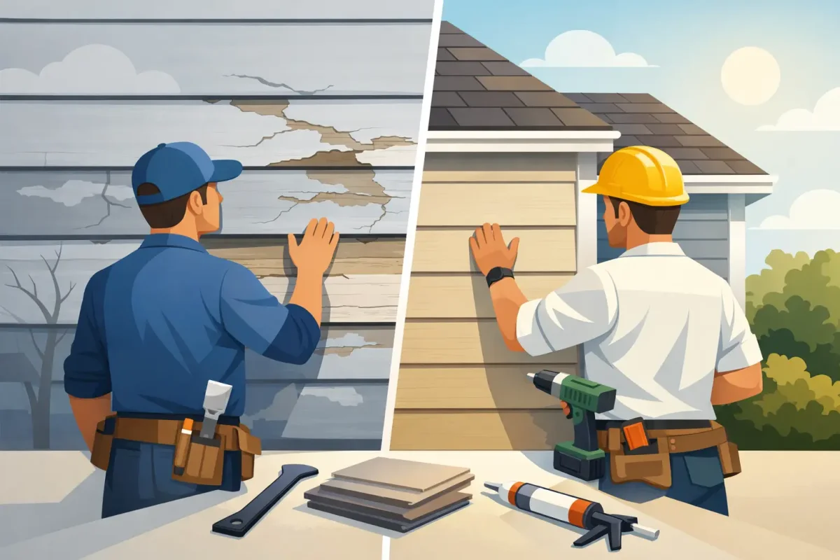 Siding Repair or Replacement: What to Choose