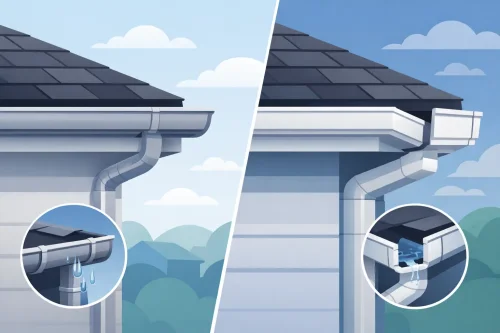 Gutters vs Eavestroughs Difference Explained