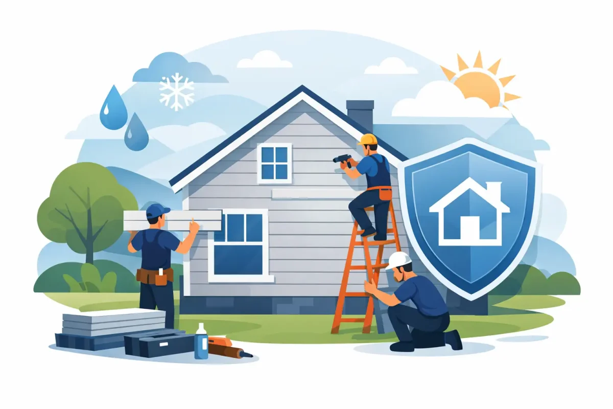 How Siding Contractors Protect Homes for Years