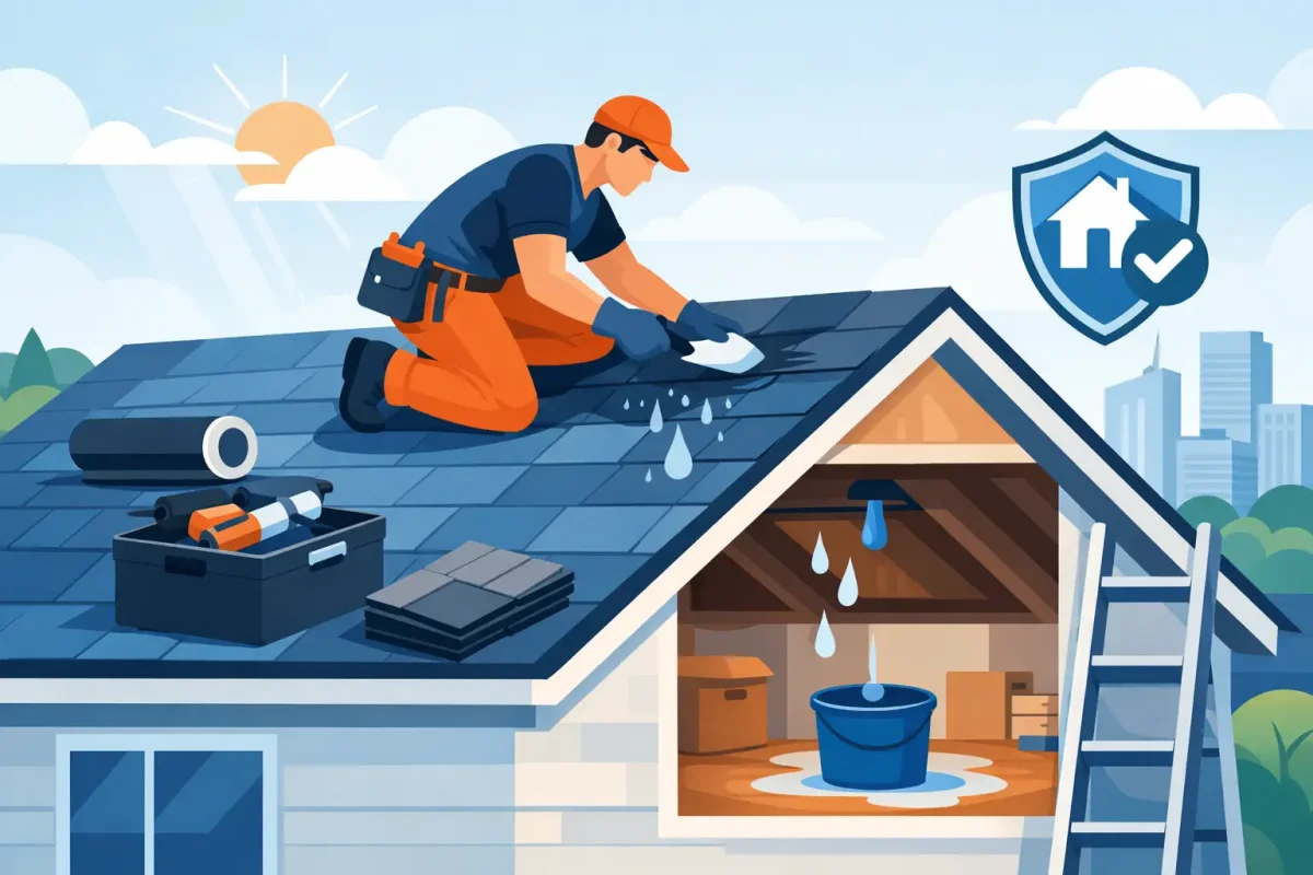 Residential Roof Leak Repair Done Right
