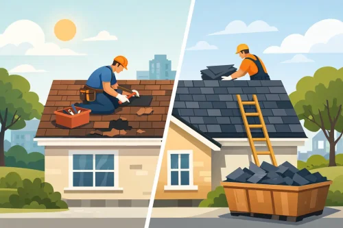 Roof Repair vs Replacement: What Makes Sense?
