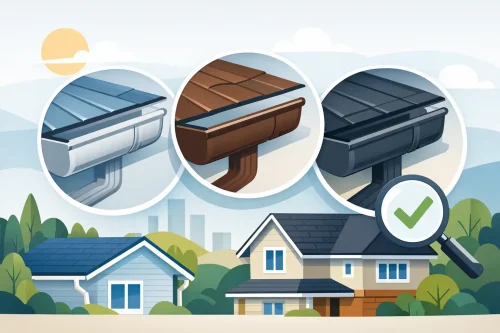 Best Eavestrough Materials for Homes Compared