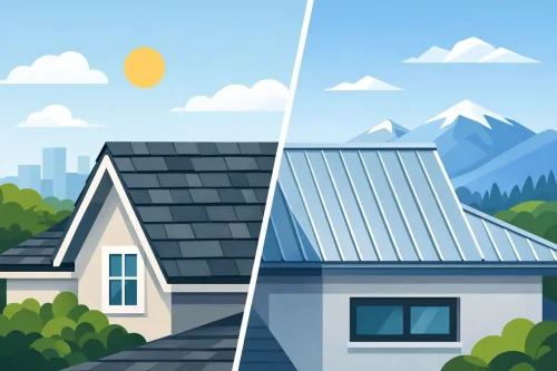 Roof Shingles vs Metal: Which Roof Fits?