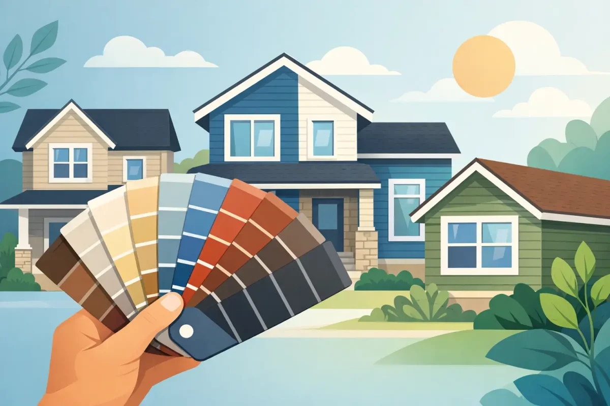 Siding Color Selection That Fits Your Home
