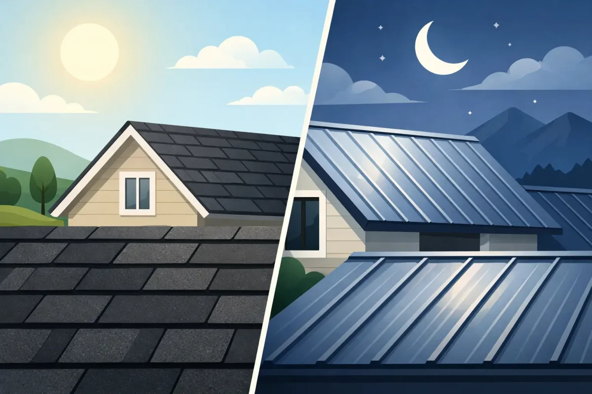 Asphalt Versus Metal Roofing: Best for You?