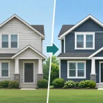 Before and After Siding Transformation Results