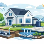 Exterior Water Management System for Homes