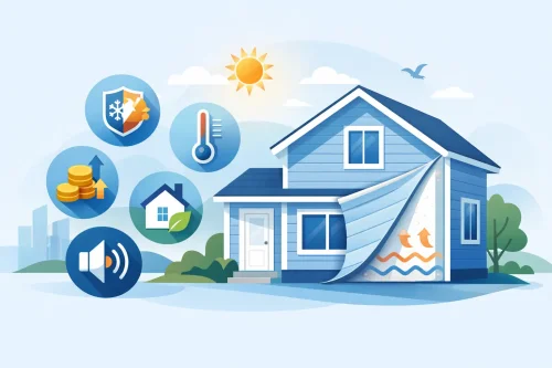 Five Key Benefits of Insulated Vinyl Siding