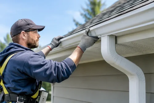How Contractors Replace Eavestroughs Safely
