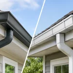 Seamless Versus Sectional Eavestroughs Compared