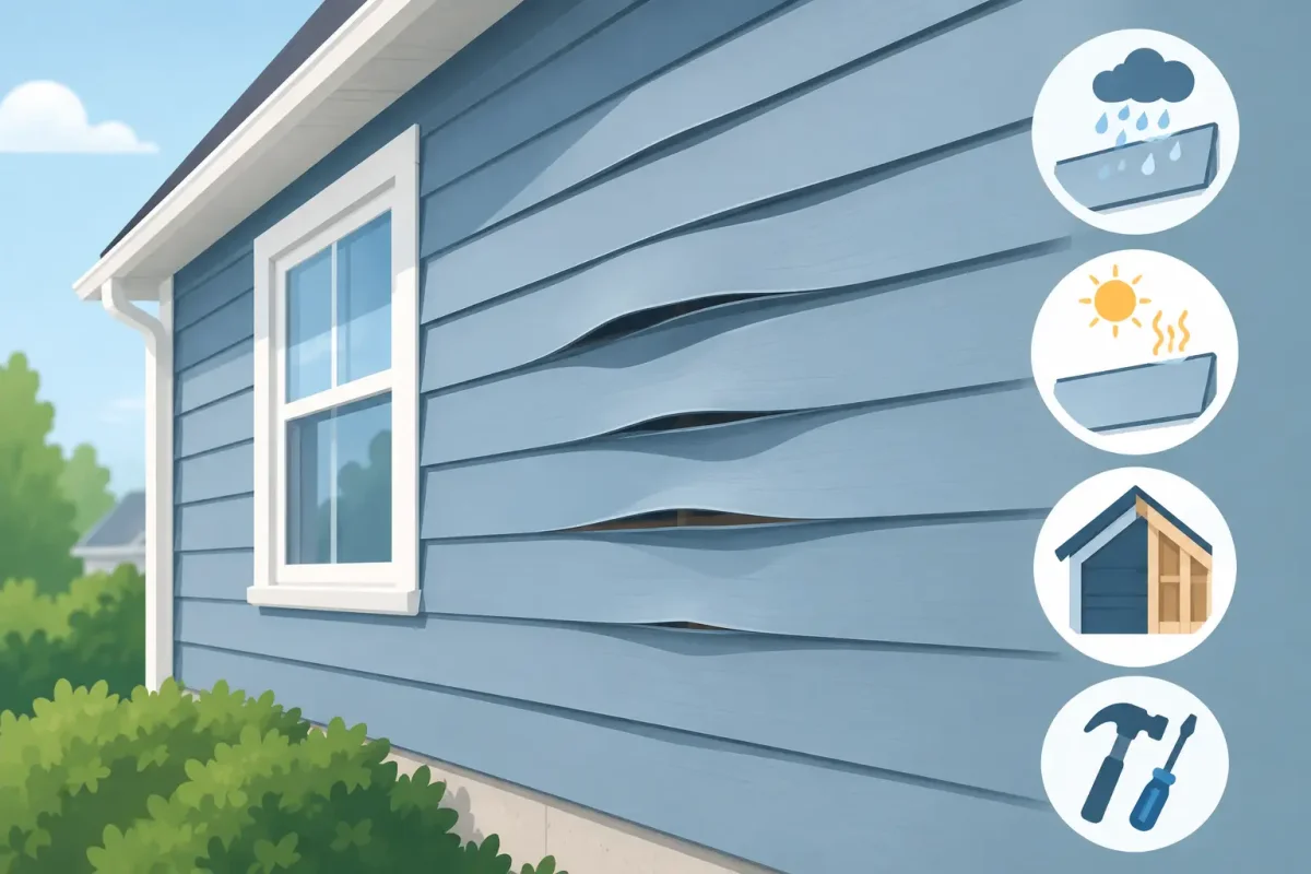 Why Is My Siding Buckling? Causes and Fixes